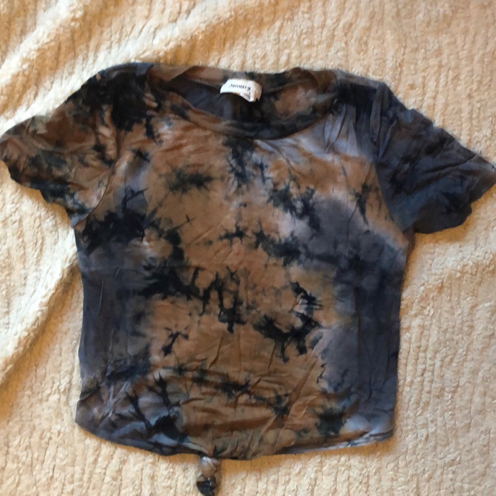 Tie dye crop top